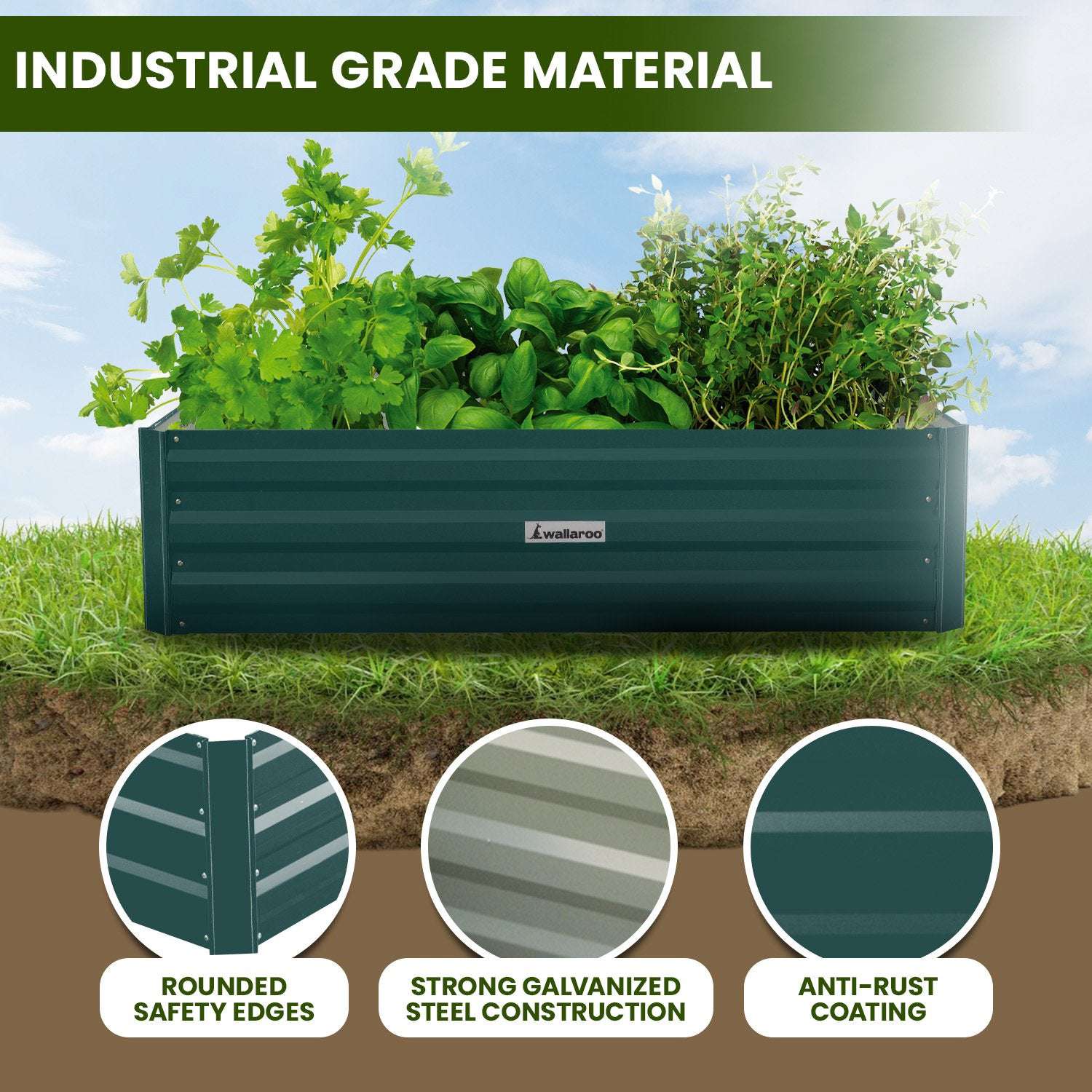 Wallaroo Garden Bed 120